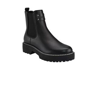 Calvin Klein Women’s Black Vegan Leather Booties Size 9.5 NWT